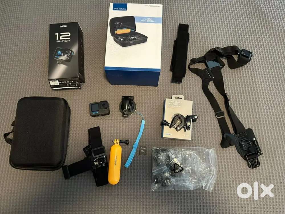 GoPro HERO 12 Black Action Camera + 512GB Card and Accessory Kit