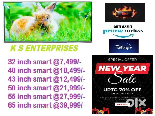 WINTER DHAMAKA OFFER 32 inches SMART LED TV, FULL HD IN 7499/- ONLY.