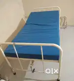 HOSPITAL BED AND WHEEL CHAIR FOR OLD PEOPLE