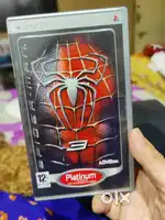 Spiderman 3 PSP game and need for Speed undercover PSP game