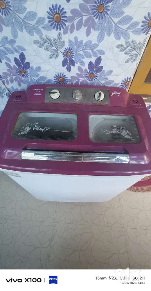 Godrej 6.5 kg semi automatic washing machine