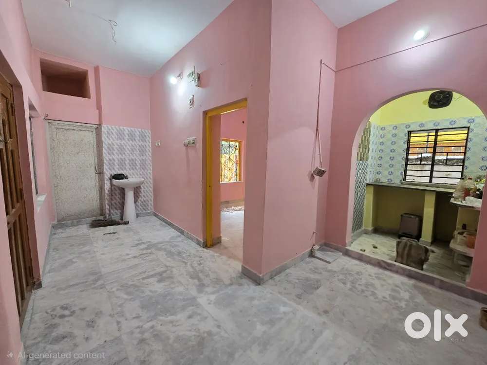 Newly Painted 1 bhk flat for rent in Tollygunj Metro Near Haridevpur