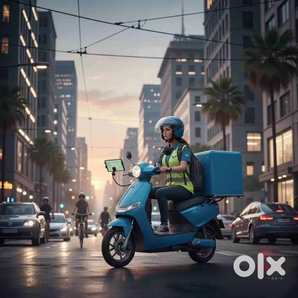 Hiring Delivery Riders – EV Scooty Provided – Earn ₹20,000–₹30,000