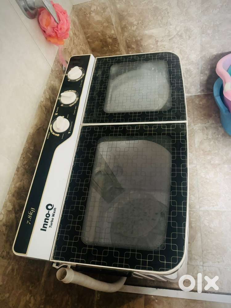 Semi-automatic washing machine 7.8 kg load capacity