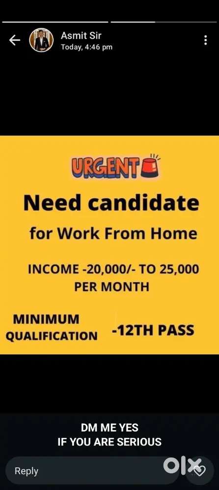 Home Based Work