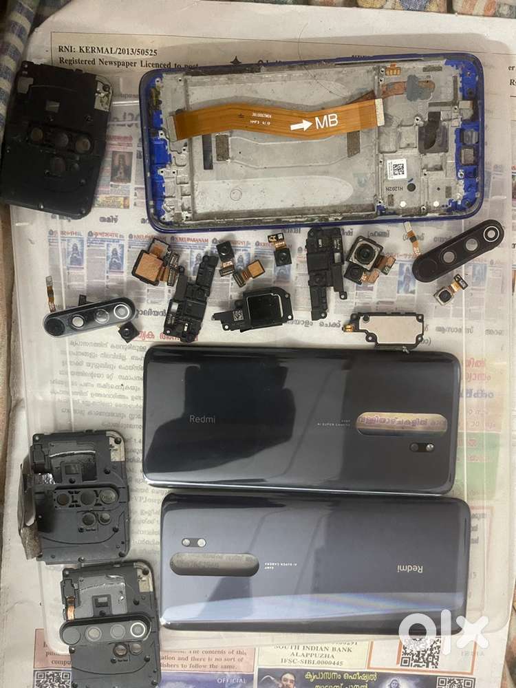 Mi Note 4 , Mi Note 5 , Mi Note 8 & Mi Note 8 pro spares