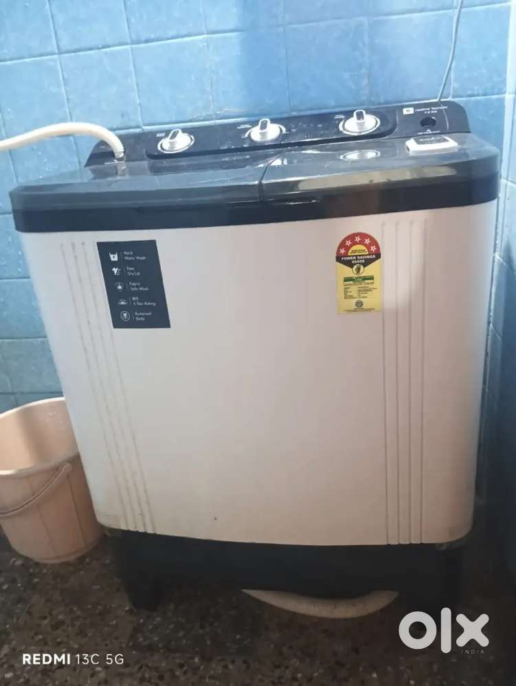 Realme Techlife 7kg 5 star rating semi automatic