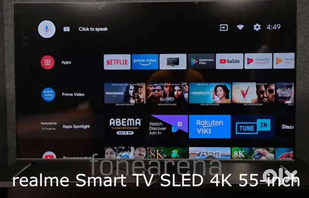 Realme smart google tv with top features and delivery fitting free