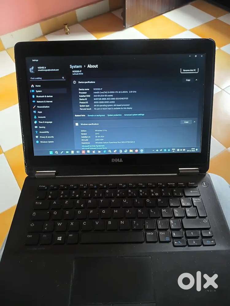 Dell laptop