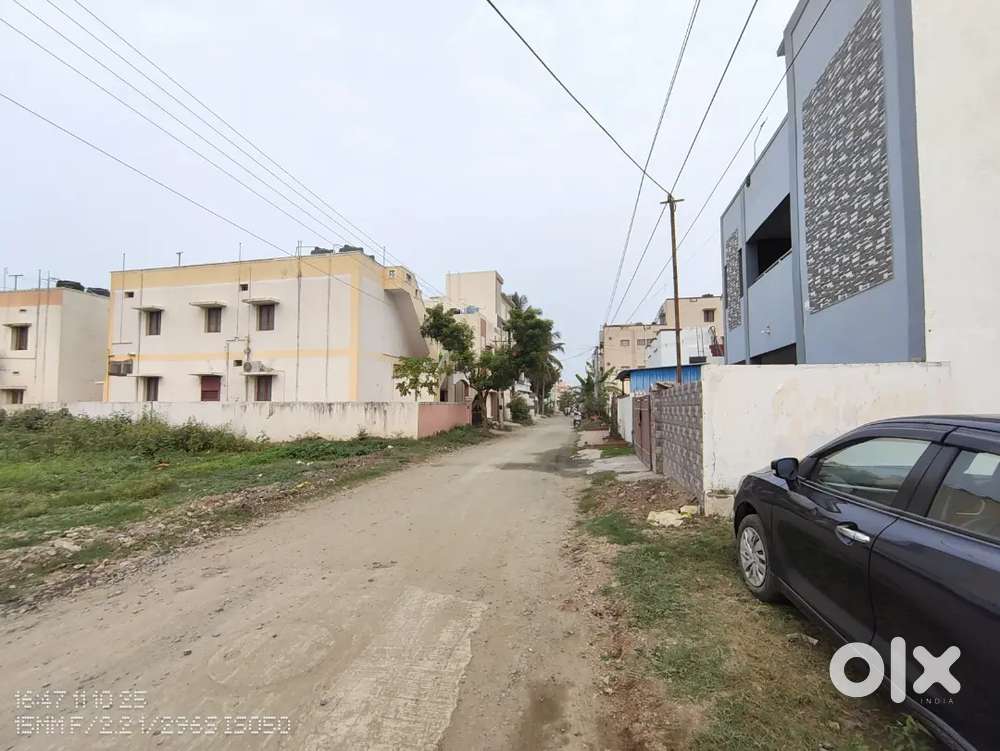 Cheran Mahanagar main Road near 4.5cent north facing ddp site sale