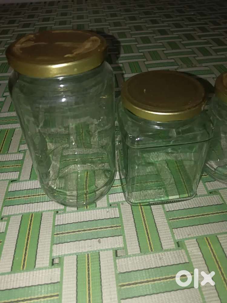Airtight glass jar  in 1000ml ,500ml,250ml &30 ml in wholesale rate