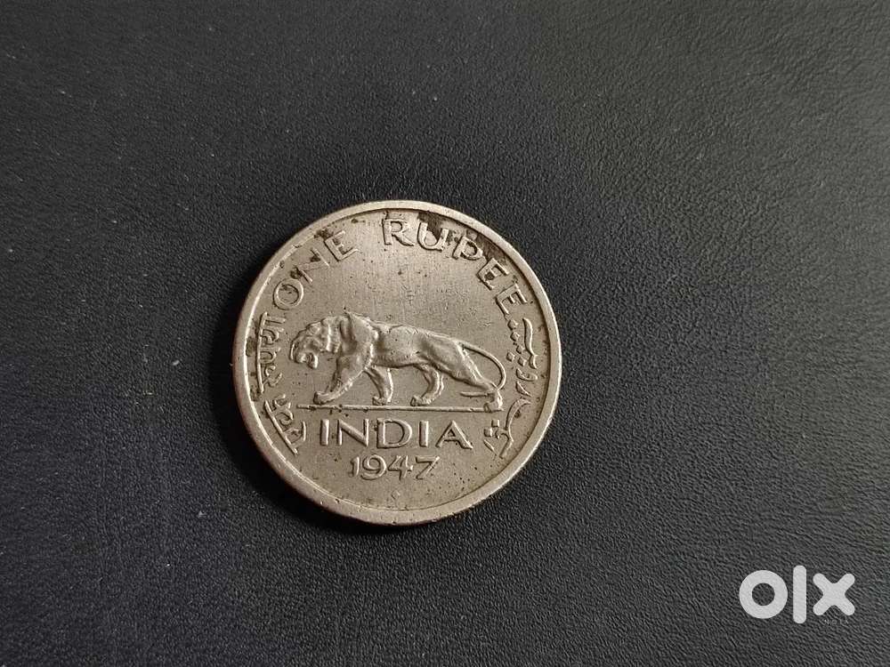 King George vi one rupee
