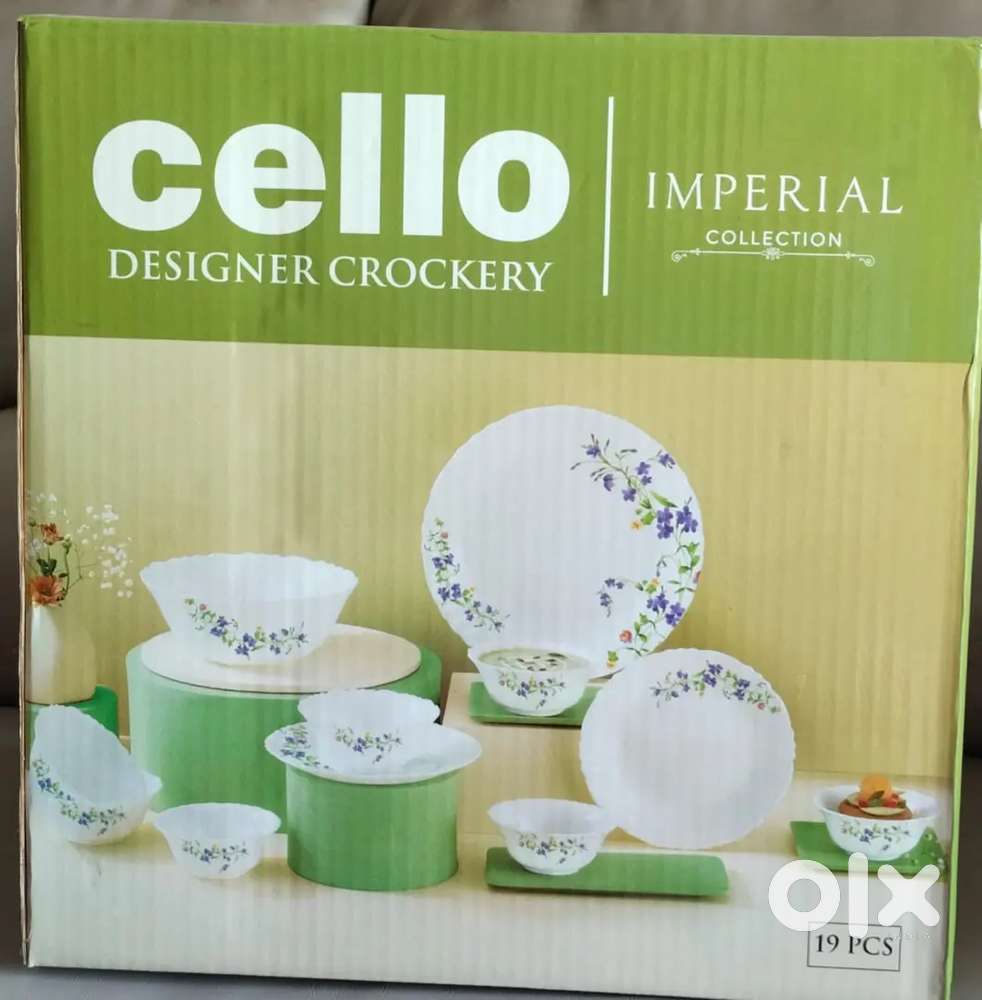 Cello Designer Crocckery imperial collection
