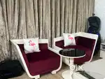 2 seater sofa set & table