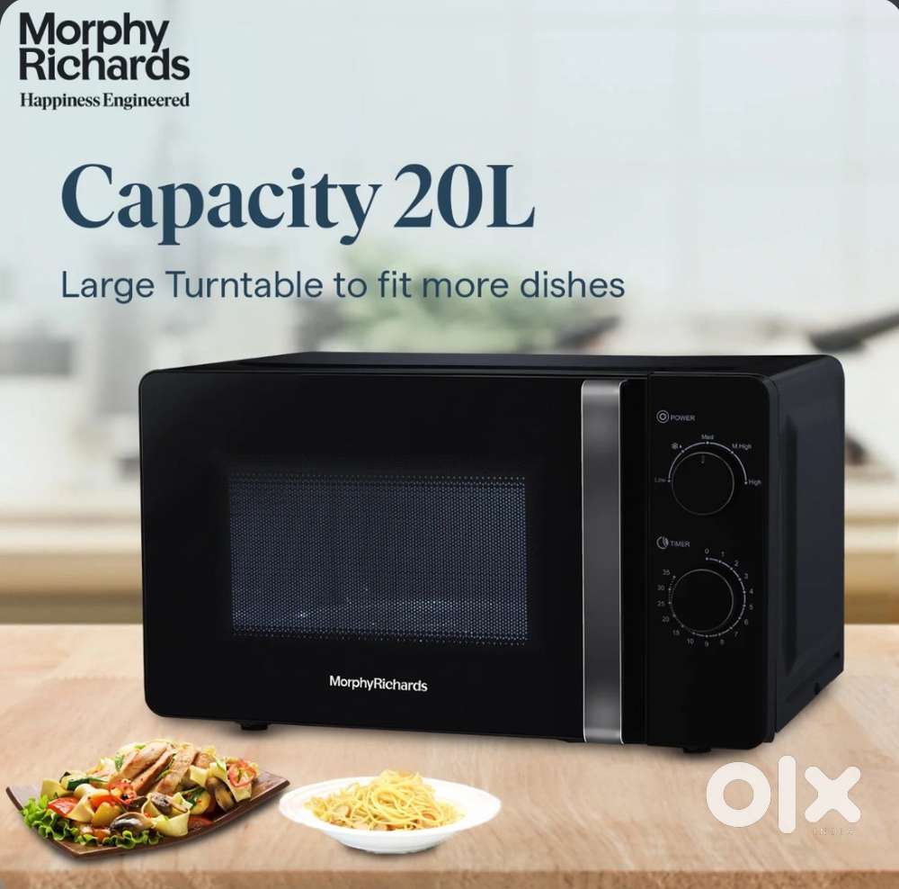 Unboxed brand new Morphy Richard Microwave