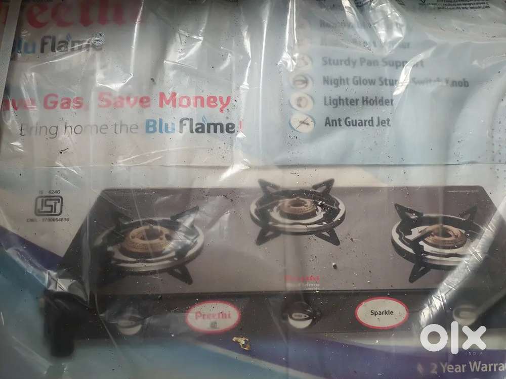 New preethi gas stove