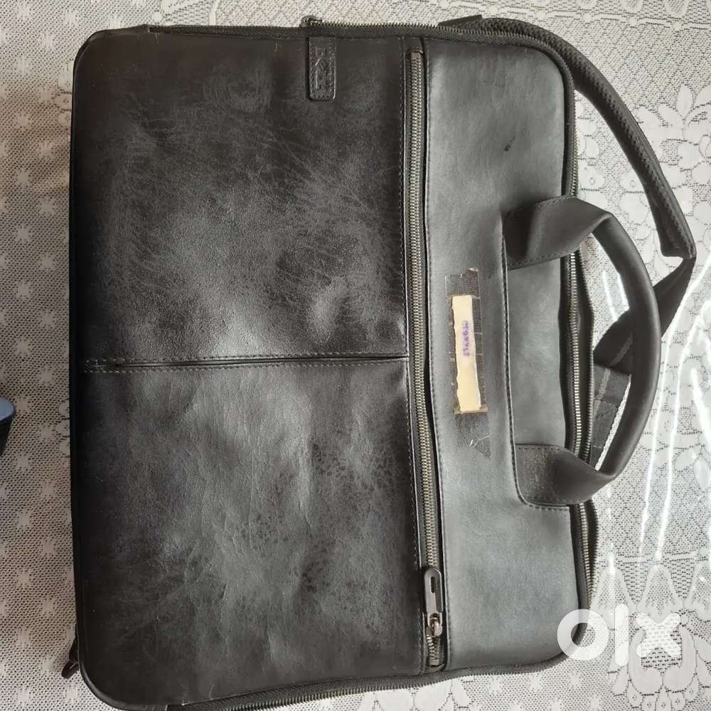 Office leather bag and computer bag