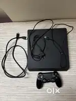 PS4 Slim with controller