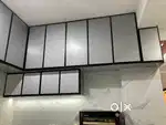 Aluminum fabrication work cupboard partition work