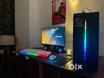 Gaming PC with monitor - Runs all 2025 games