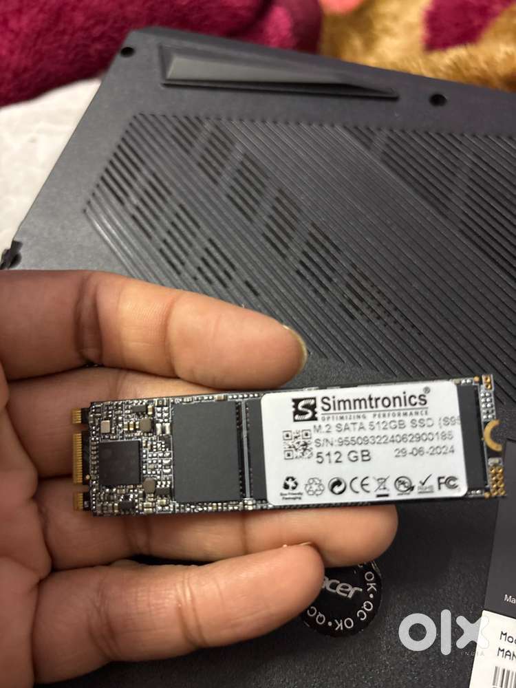 M.2 SATA 512 GB simmtronics SSD