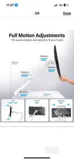 HEYMIX LIFE single monitor arm