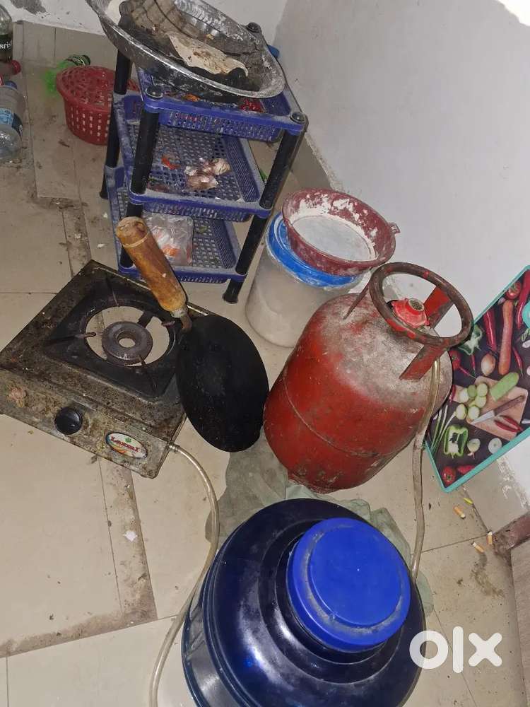 5kg Slander And 1 Chula And 5kg Water can One Vegetable Tokri