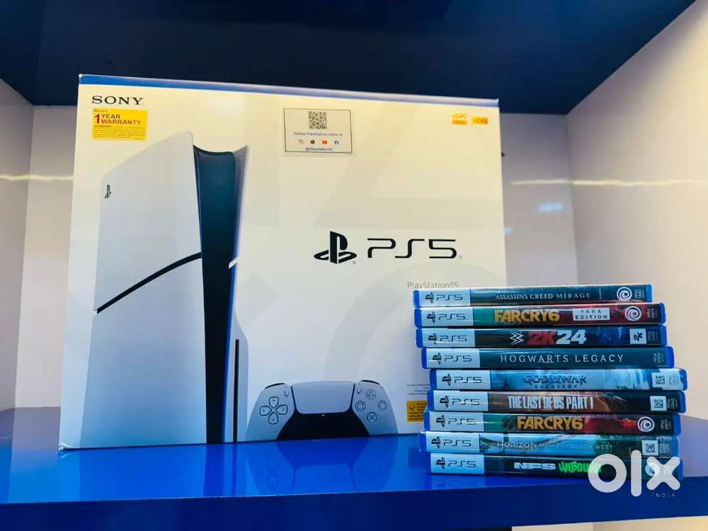 PS5 available brand new and used