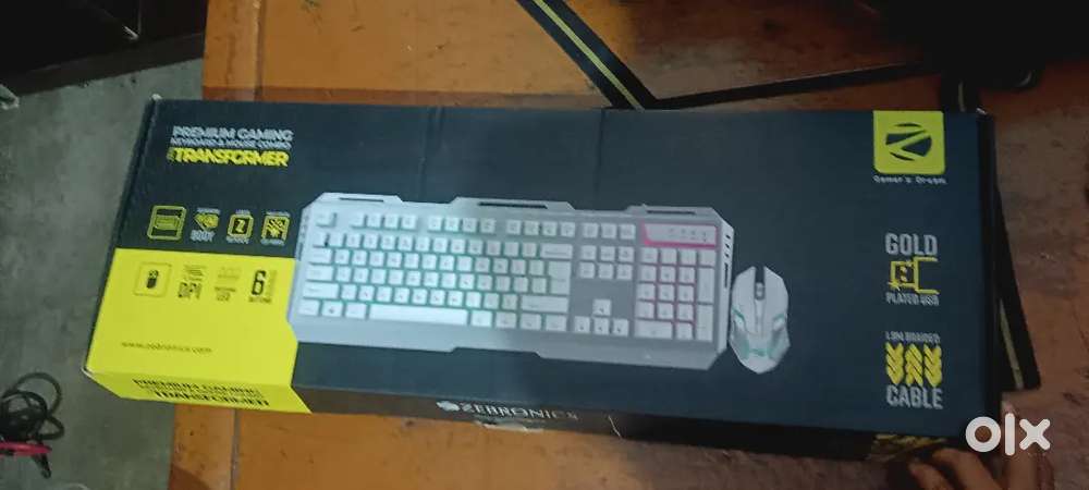 Keyboard with mouse