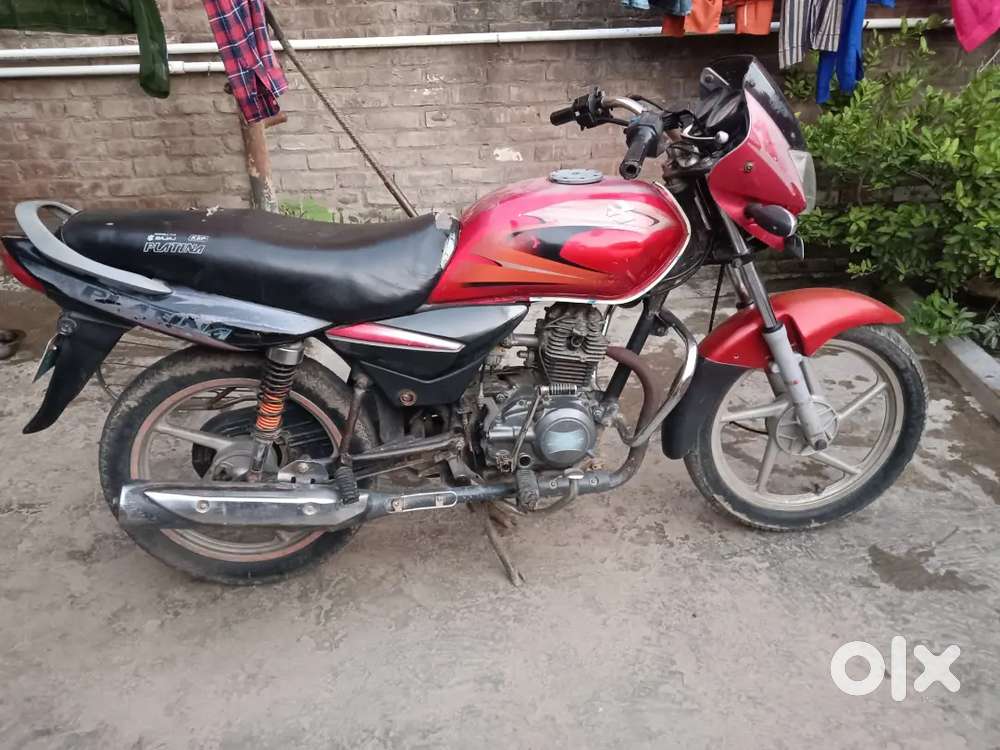 A bike is good condition