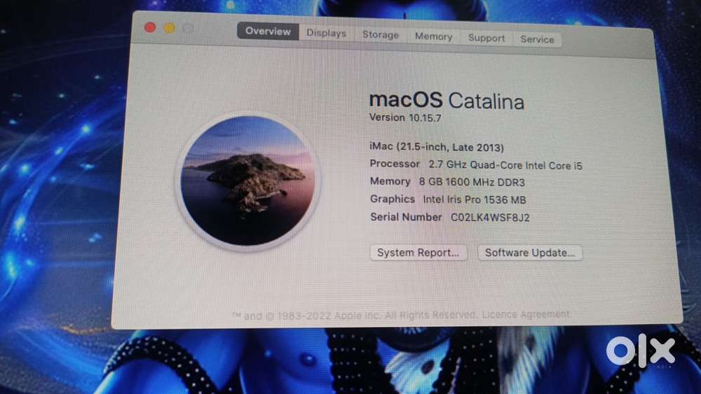 Apple i mac is for sale 2013 late