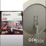 Set top box with dish anteena