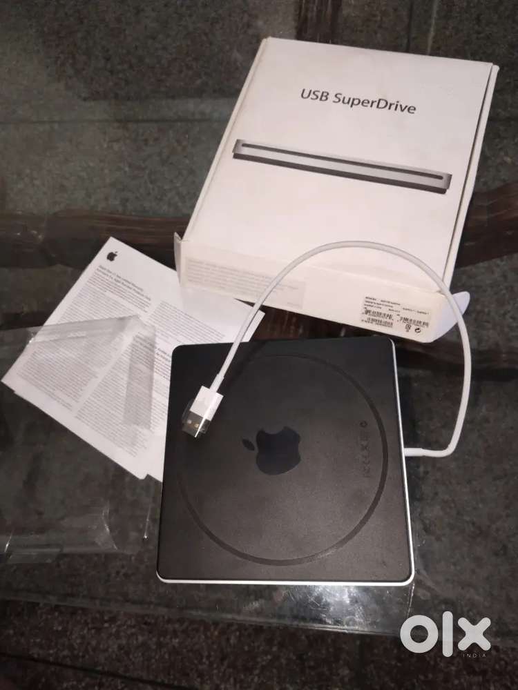 Aluminium external USB DVD +RW super drive