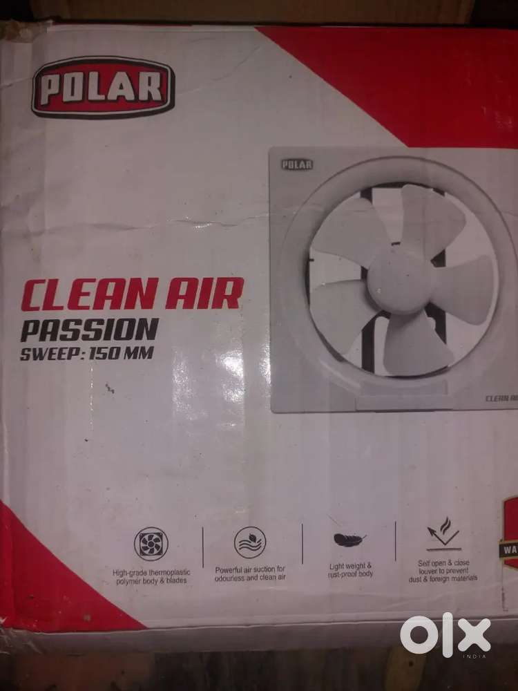 Polar exhaust fan