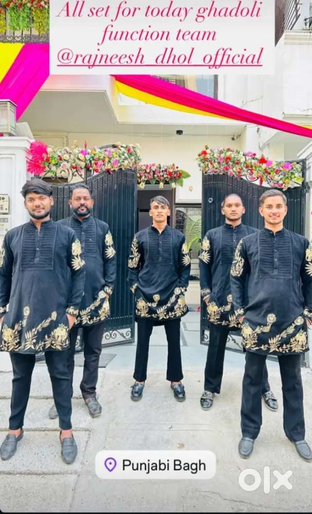 I am international dhol so let's book my team Dhol team book