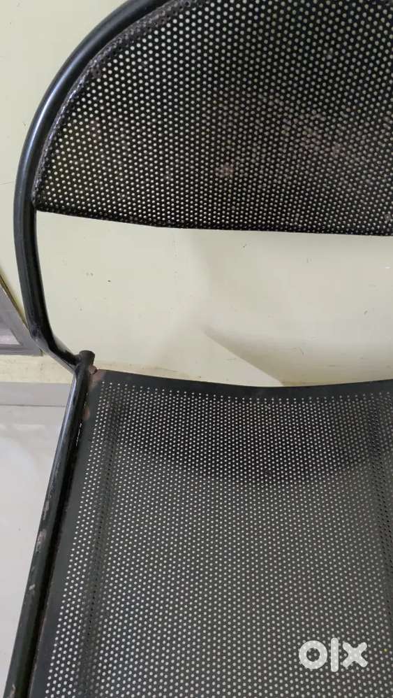 Set of 4 Godrej Steel chairs