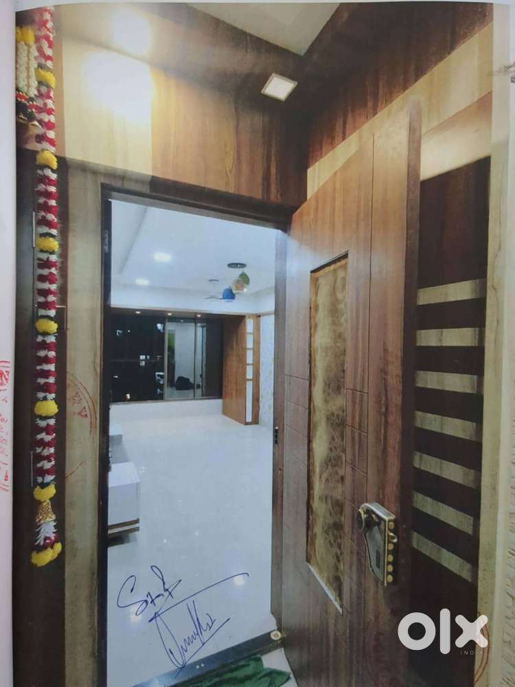 Semi furnished 2BHK flat with Modular Kitchen, chimney, wi-fi, CCTV,