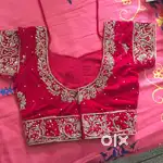 Bridal velvet magenta lehnga for sale