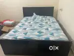For Sale: Queen size bed with Mattress - Rs.7000 (Negotiable)