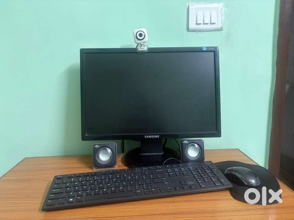 Desktop with table