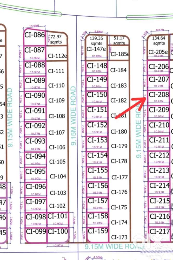 Plot for sale 100 yards