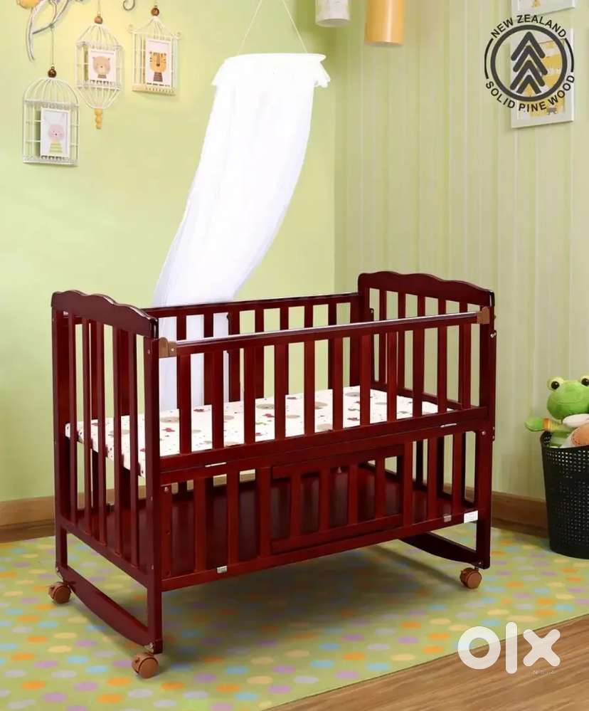 Montana Wooden Cot Cum Rocker