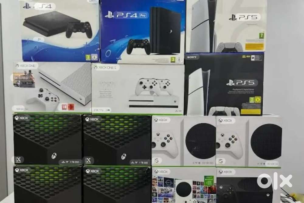Exchange your old gaming console to new gaming consoles