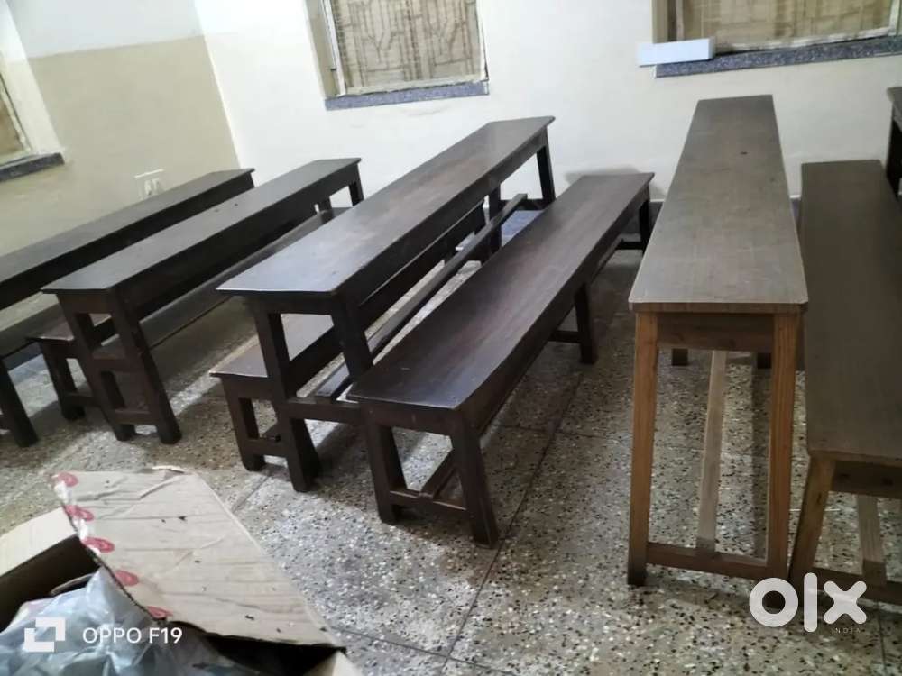 School and Coaching Benches