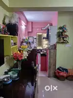 2BHK Flat with 4 wheeler Parking, Semi-furnished, Gated Society