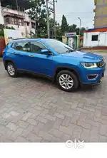 Jeep Compass Diesel 2.0 Manual 17kms mileage on AC, hydro blue colour.