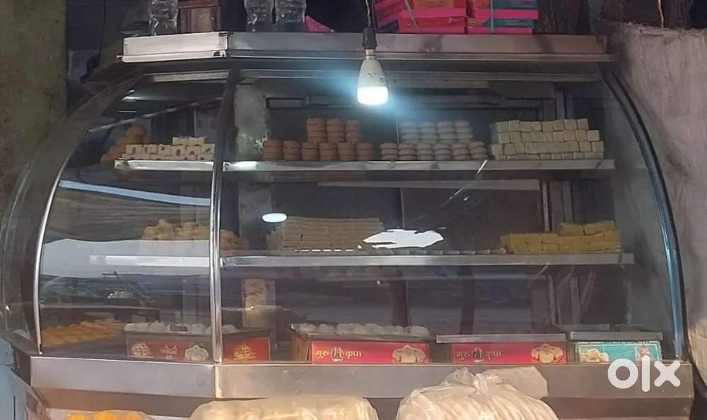 Counter for sweet shop