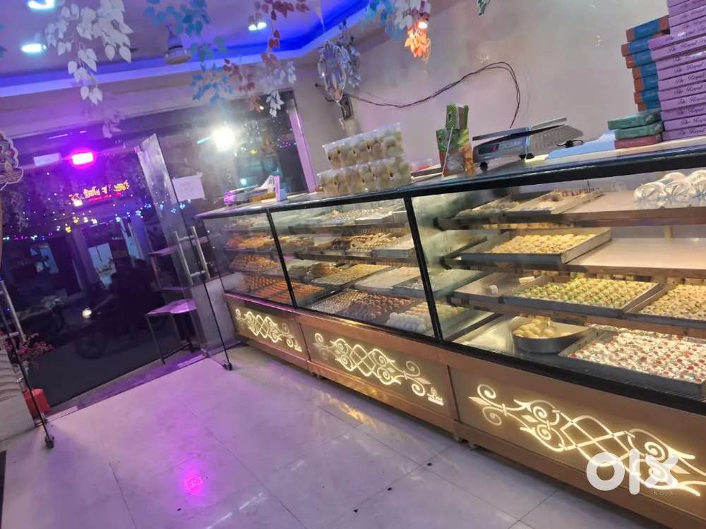 Sweet counter ac/non ac both