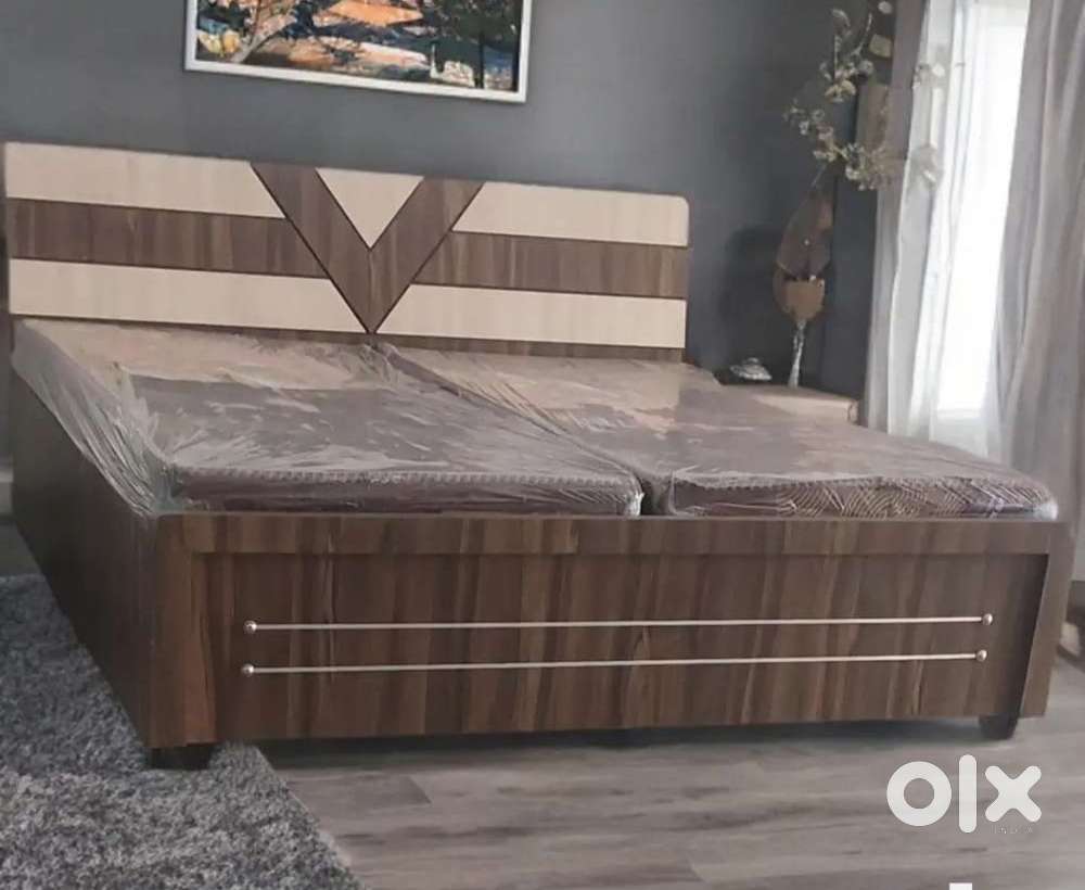 Tuesday sale buy new double bed 3990, with box -6990/-