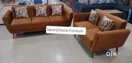 SC Furniture Sofa Set In Mustard Colour